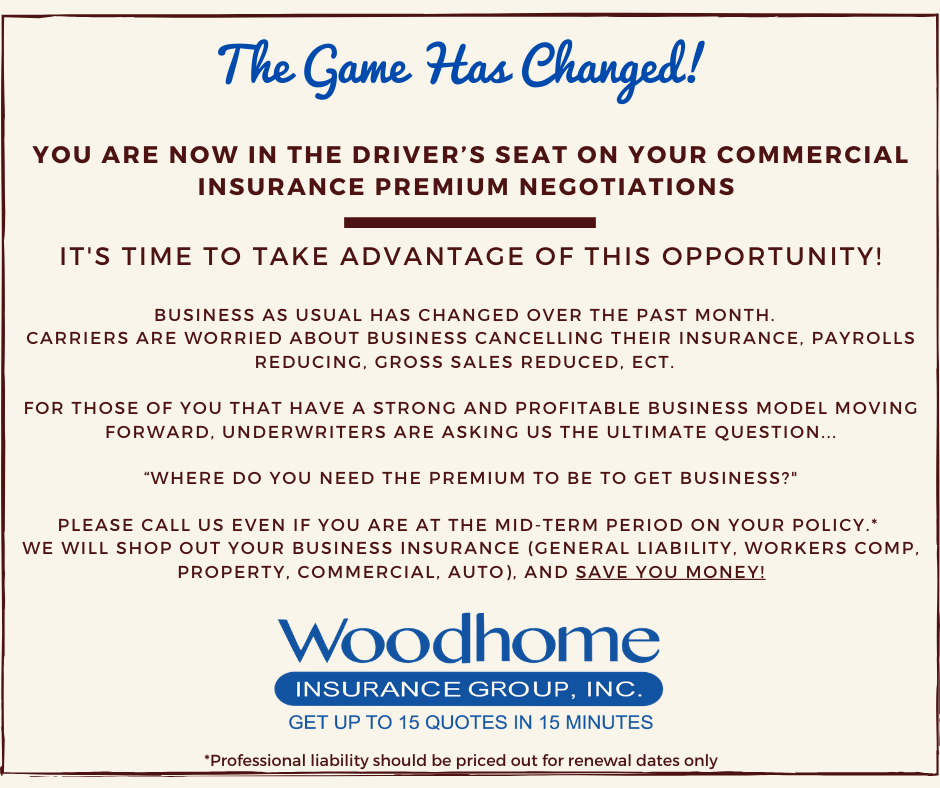 Woodhome Insurance Provides Commercial Insurance Premiums